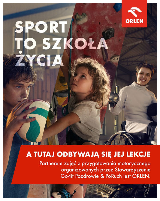 Sponsor Stowarzyszenia Go4it Po zdrowie & Po ruch 2025 rok
