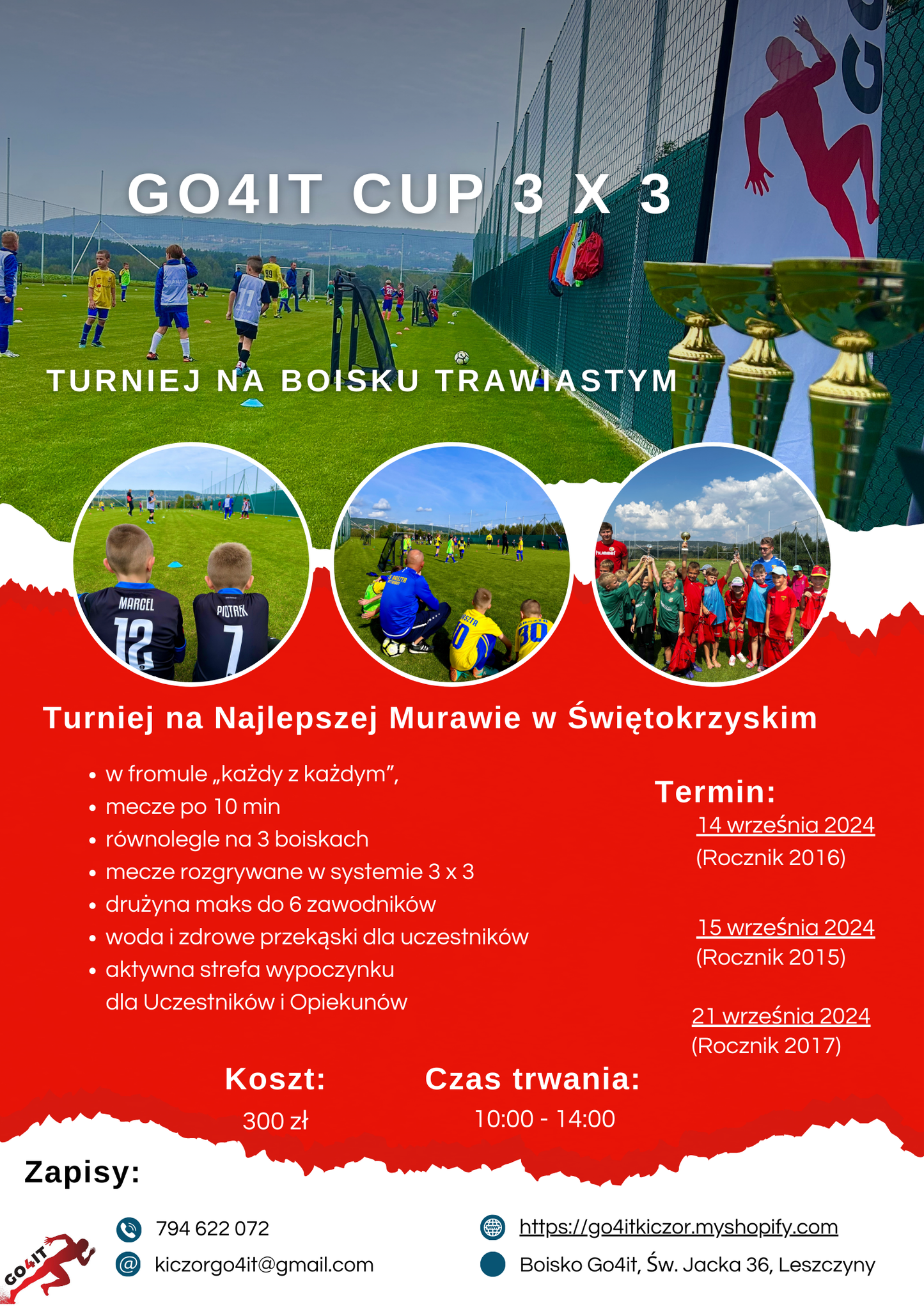 Go4it Cup 3x3 Turniej na Trawie